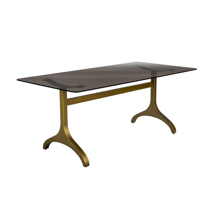 Brass wishbone deals table legs